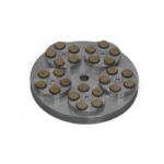 Abrichtsatellit mit Pellets für Läppmaschine PB 304