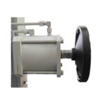 Hydraulische Sägebandspannung