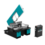 Schwenkrahmen-Doppelgehrungsbandsäge Berg und Schmid: DGS 500_600 HA-I