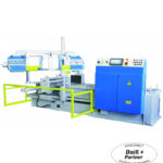 Zwei-Säulen-Doppelgehrungsbandsäge CNC Daiß und Partner: HBA SGLR-Reihe